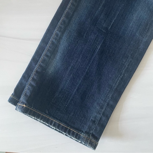 Citizens of Humanity "Ava" Low Rise Straight-Leg Jeans- Distressed- Size 24 - Picture 7 of 12